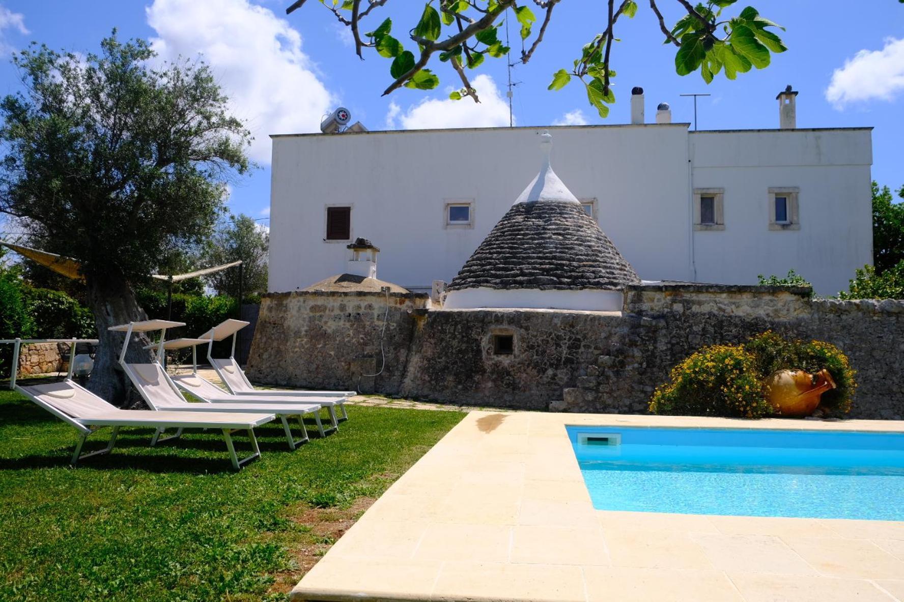 Terra Sessana Ville E Trullo Con Piscina Privata Ostuni Exterior foto